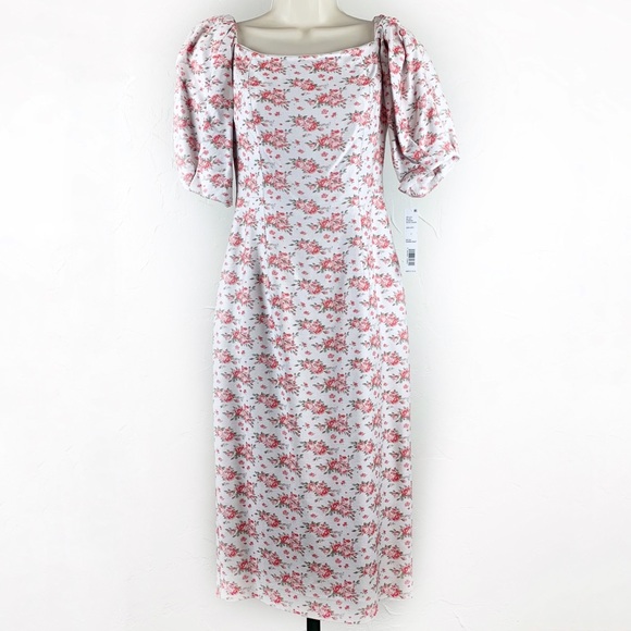 Antonio Melani Square Neck Nita Midi Dress - Picture 4 of 8